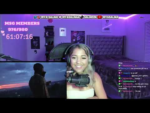 Mya Salina REACTS to YoungBoy Never Broke Again Ft Mariah the Scientist - RearView [Official video]