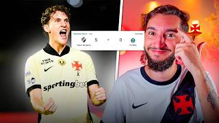 Vasco 5 x 0 Coritiba - VASCO GOLEARIA O BARCELONA DE RAPHINHA? KKKKKK