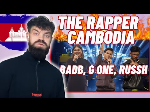 TeddyGrey Reacts to 🇰🇭 The Rapper Cambodia | EP1 | G-One | BadB | Russh | REACTION