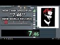 NEW TANK SPEEDRUN 7 46 NEW WORLD RECORD NO MIDI FILES CONTROLLER