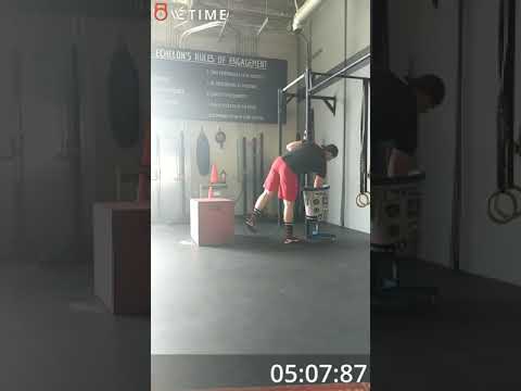 Cody Leach, CrossFit Echelon, NorCal Classic 2019, Event 2 "Will and Skill"