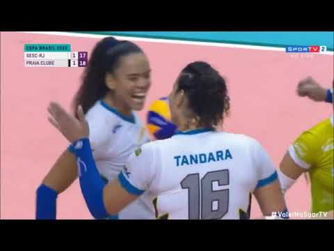 Tandara - 40 Pontos - Sesc RJ x Dentil Praia Clube Uberlandia - Final Copa Brasil de Vôlei 2020