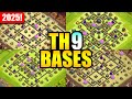 NEW BEST TH9 Base Layouts 2025 Link Clash Of Clans