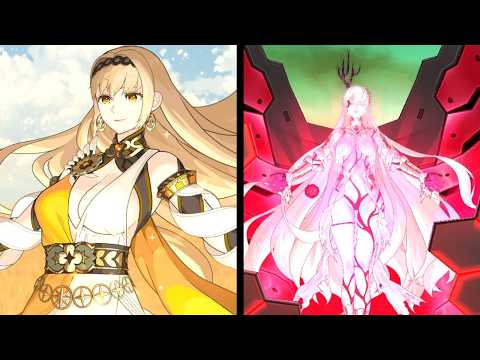 [FGO] Demeter all 3 ascensions animation demonstration