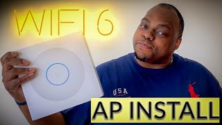 Unifi Wifi 6 AP Install | How To