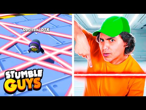 Desmascarei Mitos do Stumble Guys na Vida Real