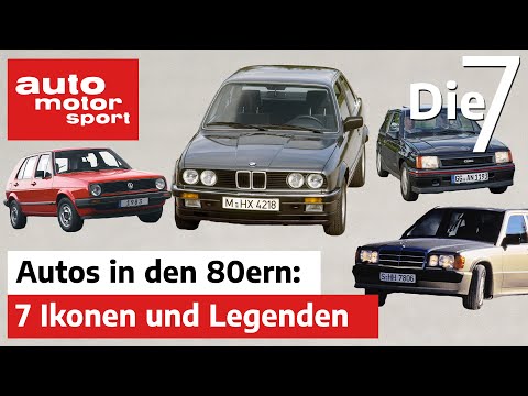 7 Auto-Ikonen der 80er: BMW 3er E30, VW Golf, Opel Corsa und Co. | auto motor und sport