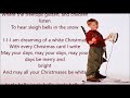 White Christmas The Drifters Lyrics Home Alone