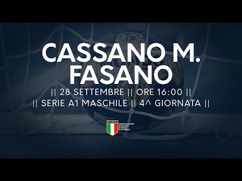 Serie A1M [4^]: Cassano Magnago - Fasano 38-19