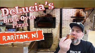 Pizza review: DeLUCIA"S BRICK OVEN PIZZA  (Raritan, NJ) A national treasure!
