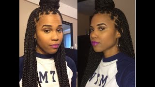 Solange Knowles Inspired Box Braids - START TO FINISH