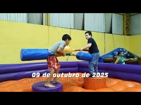 Semana da Criança em Juritis... Hora de brincar e se divertir...