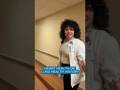 Cardiac or pulmonary rehab appointment walkthrough