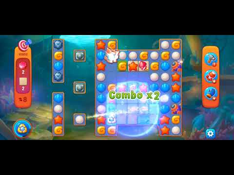 Fishdom Challenge Level 10650 (with Double Lightning Boosters) @choraelmin