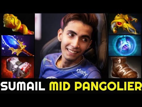 SUMAIL Mid Pangolier Boss Mode shows No Mercy 7.27 Dota 2