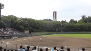 preview picture of video '2014.7.13 夏の甲子園、町田高校×保谷高校の試合が始まる：西東京大会'