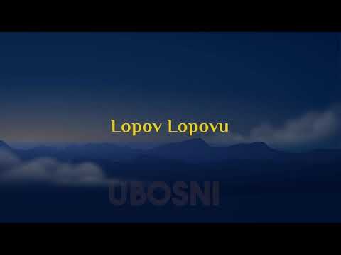 Indira Radic & Alen Islamovic - Lopov- LYRICS
