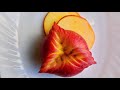 Apple Cutting Style Apple Flower Apple Carving Trick Apple Decoration Food Art Shorts Apple
