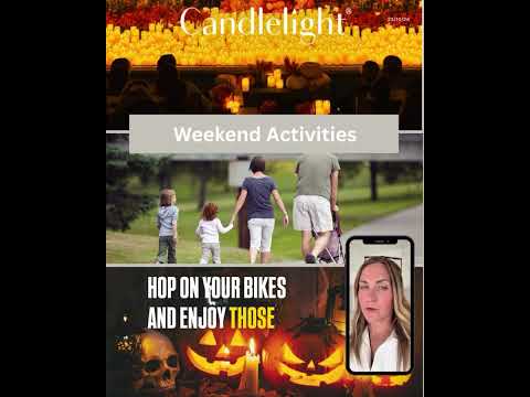 🎃 Spooky + Sweet = the perfect Grand Forks weekend 👻🍁 🕯️ Candlelight: A Haunted Evening of