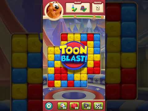 Toon Blast 3181 - 3190 ??!! 🌛 🌞 🌜