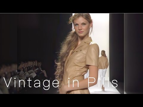 Vintage in Pills MICHAEL KORS Spring 2000 New York - Fashion Channel