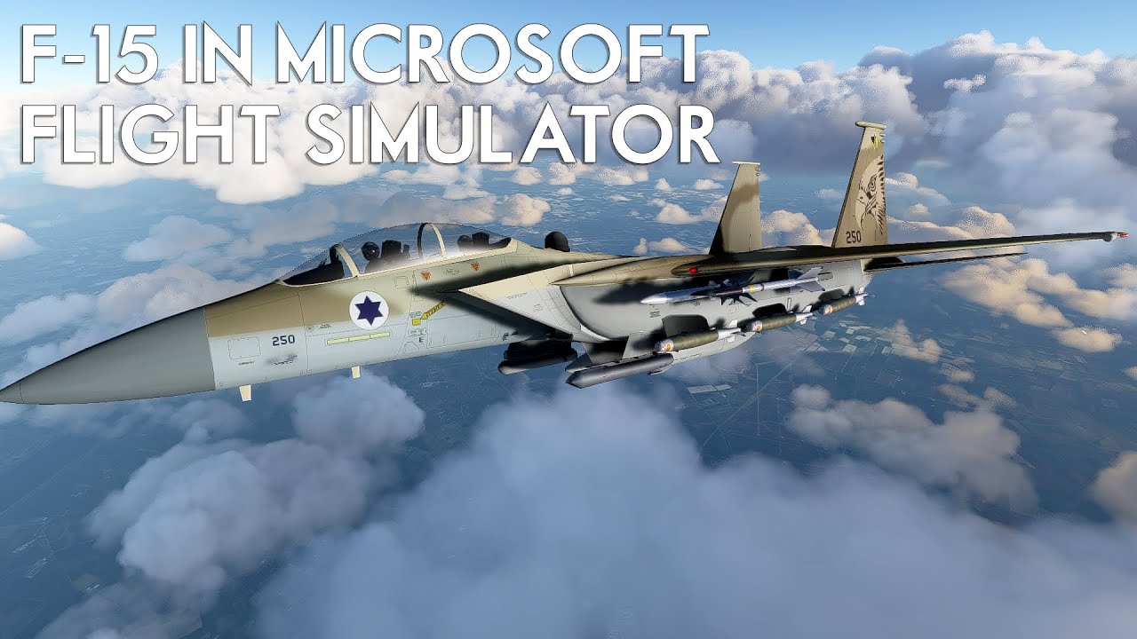 Microsoft Flight Simulator - F15C Jet Fighter - DC Designs First Look - YouTube