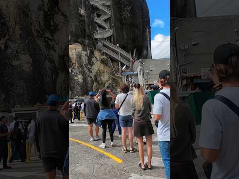 Get to El Peñón as early as possible #colombia #travel #adventure #guatapé