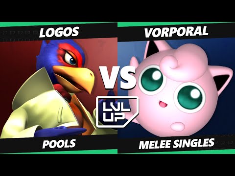 LVL UP EXPO 2023 - Logos (Falco) Vs. Vorporal (Jigglypuff) SSBM Melee Tournament