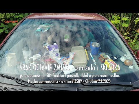 Likvidace skládky u nemocnice v Chrudimi - 2.1.2023