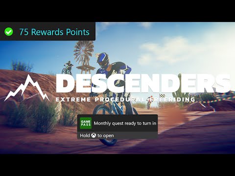 Descenders Monthly Xbox Game Pass Quest Guide - Get 10,000 Reputation