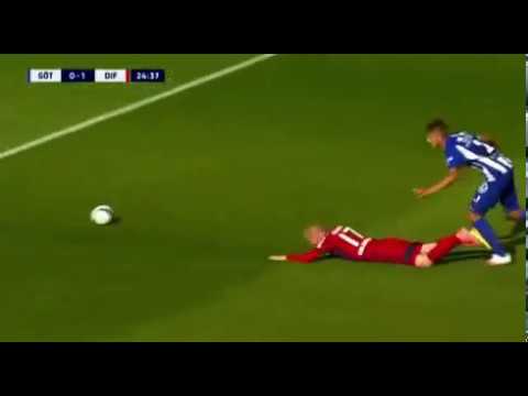 IFK Göteborg  Djurgårdens IF  25'  Rött kort  Tolinsson J , IFK Göteborg