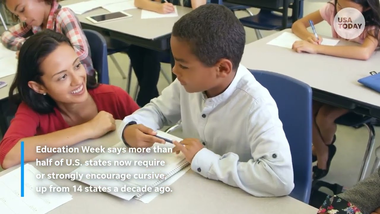 Cursive writing requirement returns to classrooms