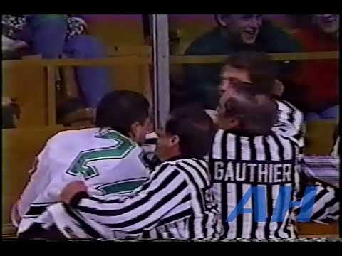 NHL Mar. 1, 1992 Toronto Maple Leafs v Minnesota North Stars (melee) Mike Krushelnyski v Shane Churl
