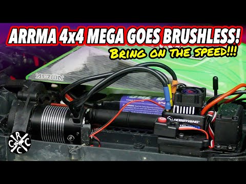 Converting My ARRMA Typhon 4x4 Mega V3 To Brushless!!! Part 1
