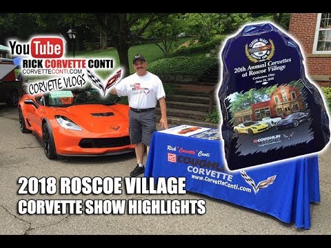 ROSCOE VILLAGE CORVETTE SHOW HIGHLIGHTS 2018 Video