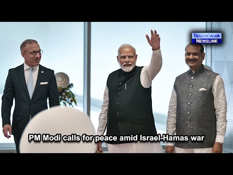 PM Modi calls for peace amid Israel Hamas war