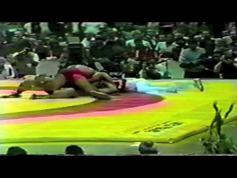 1985 Senior World Championships: 130 kg Final David Gobedishvili (USSR) vs. Jozsef Balla (HUN)