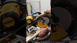 Miter cuts on a Miter saw with the M1 Caliber