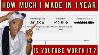 See how much 💵💲YouTube paid me 