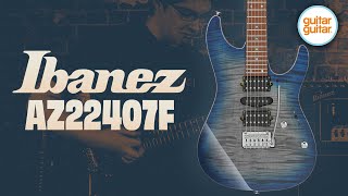 Video thumbnail for What does an Ibanez AZ2407F-SDE sound like? 🤔🎸 by GUITARGUITAR