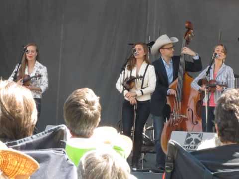 All of Me - Quebe Sisters Band - Americana Stage - Merlefest 2013