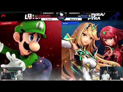 Luigikid64 (Luigi) vs Reed (Pyra/Mythra) - Losers Top 12 - Emergency: Run That Back!