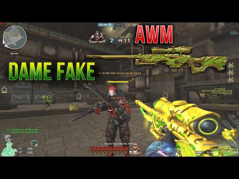 AWM VIP Xịn Xò Đẹp Nhất CF - Rùa Ngáo