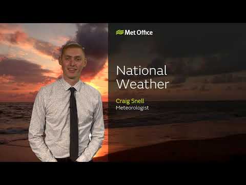 20/05/23 – North/south split continues overnight  – Evening Weather Forecast UK – Met Office Weather