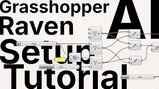 Grasshopper AI Plugin Raven - 2 Click Setup Tutorial romantic technology