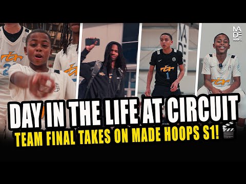 DAY IN THE LIFE AT MADE HOOPS CIRCUIT!! Team Final 2029 ⭐️🍿