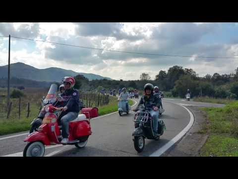 1° Raduno Internazionale "In Vespa nei Castelli Romani" Vespa Club Artena