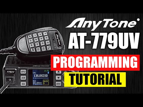 Anytone AT-779UV PC Programming Tutorial