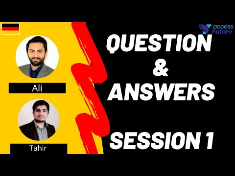 Question & Answer session | Life and Study in Germany | Access Future and Smartskill |