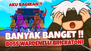 I GOT SO MUCH!! THE NEWEST BOSS WARDENELLI BRICKATONI!! Plants vs Brainrots